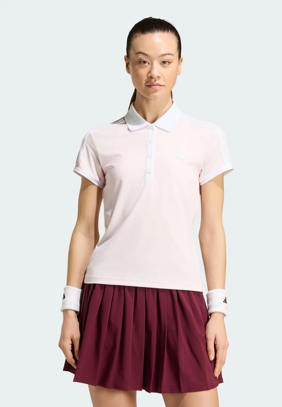 Футболка ADIDAS PERFORMANCE Performance Shirt 'Classics' пастельно-розового цвета — фото 2
