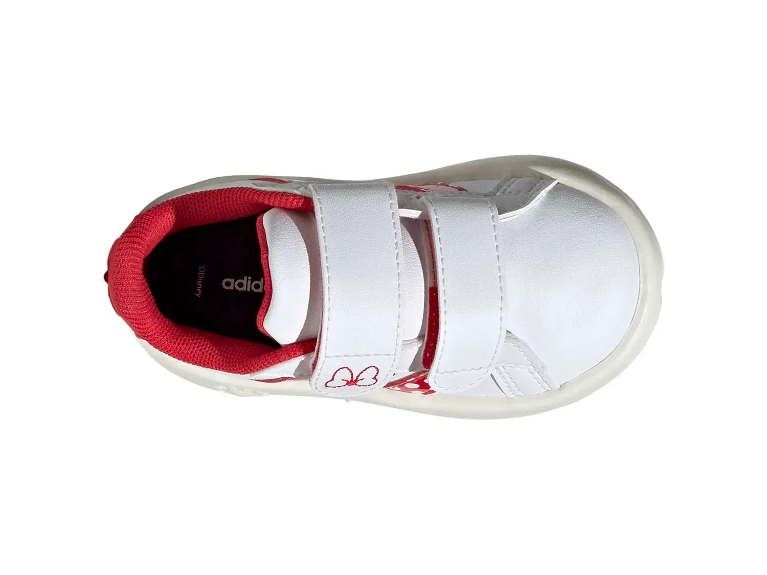 Кроссовки Minnie Mouse Grand Court 3.0 adidas, белые — фото 3
