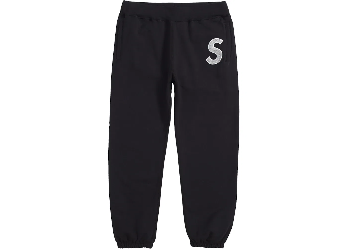 Мужские спортивные штаны с логотипом Supreme Sweatpant Black
