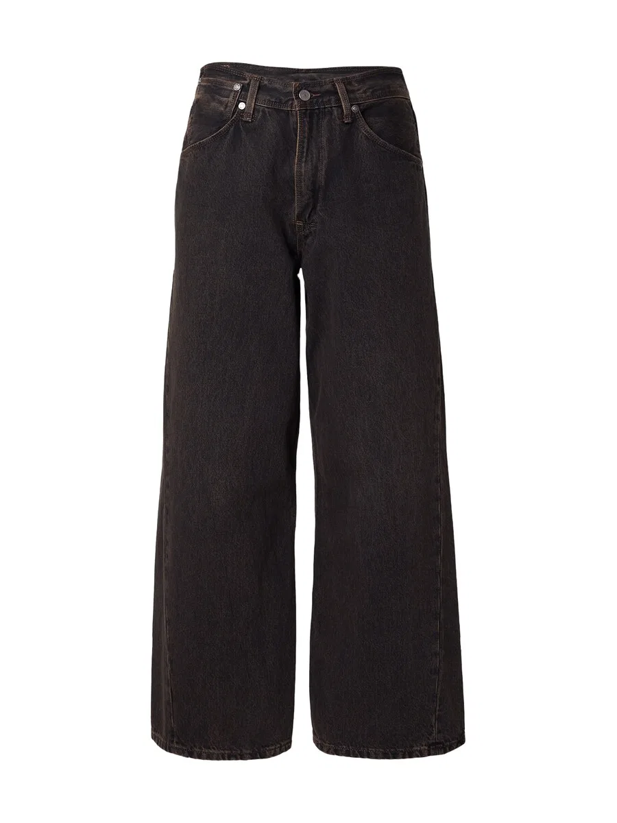 Джинсы LEVI'S Wide leg Jeans 'TWISTED BAGGY WIDE' черного цвета