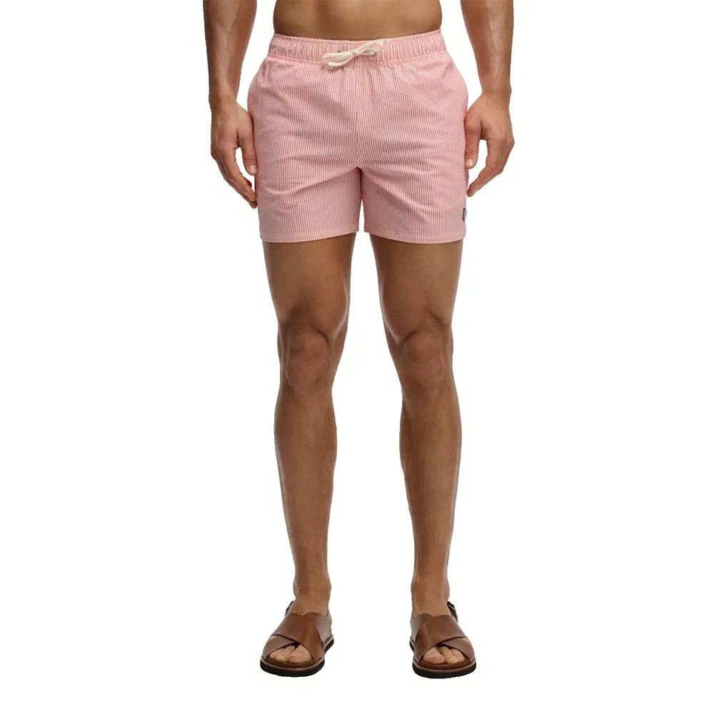 Плавки Superdry Seer Sucker 15 Superdry, розовый