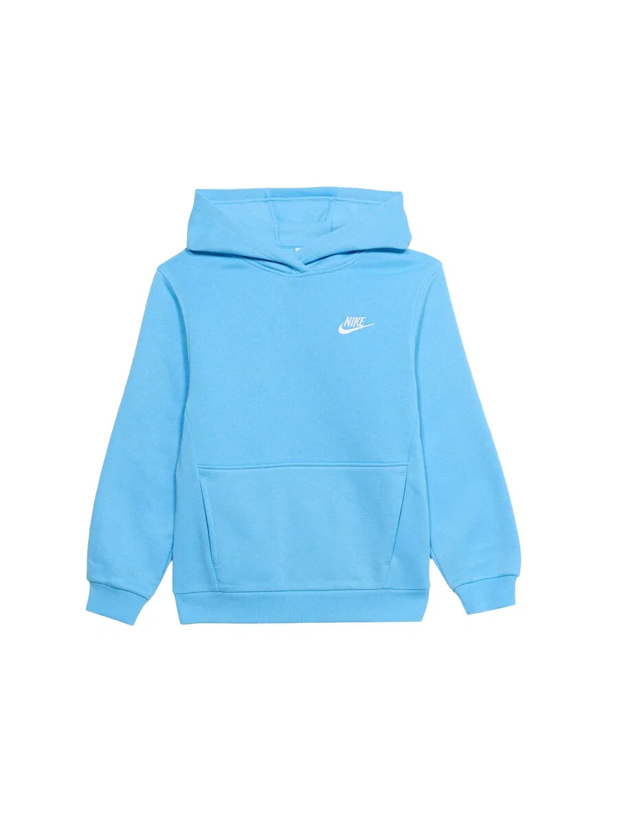 Толстовка Nike Sportswear 'Club Fleece' светло-голубого цвета