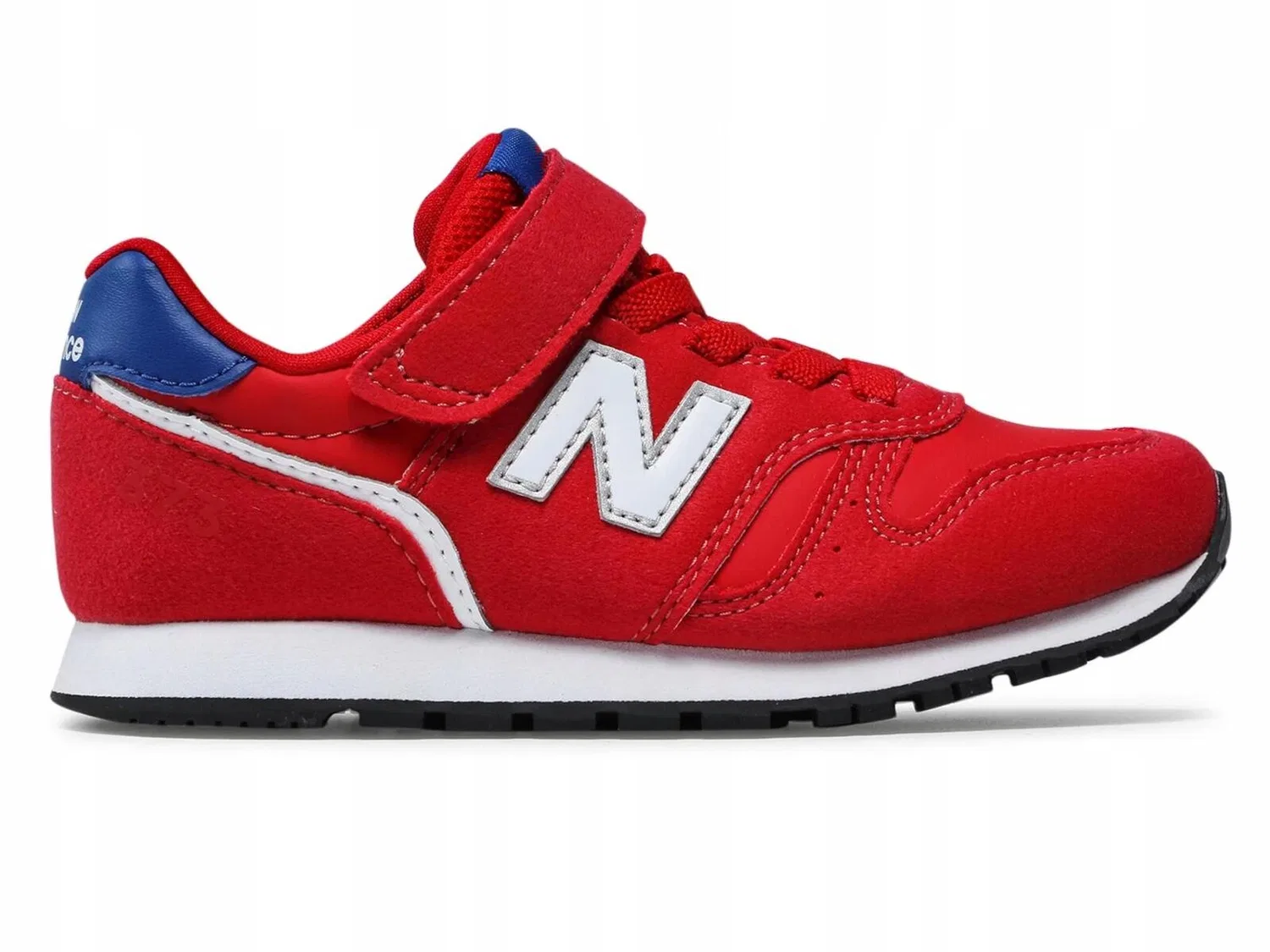 Детские кроссовки с липучкой New Balance 373, Цвет: Rot — фото 2