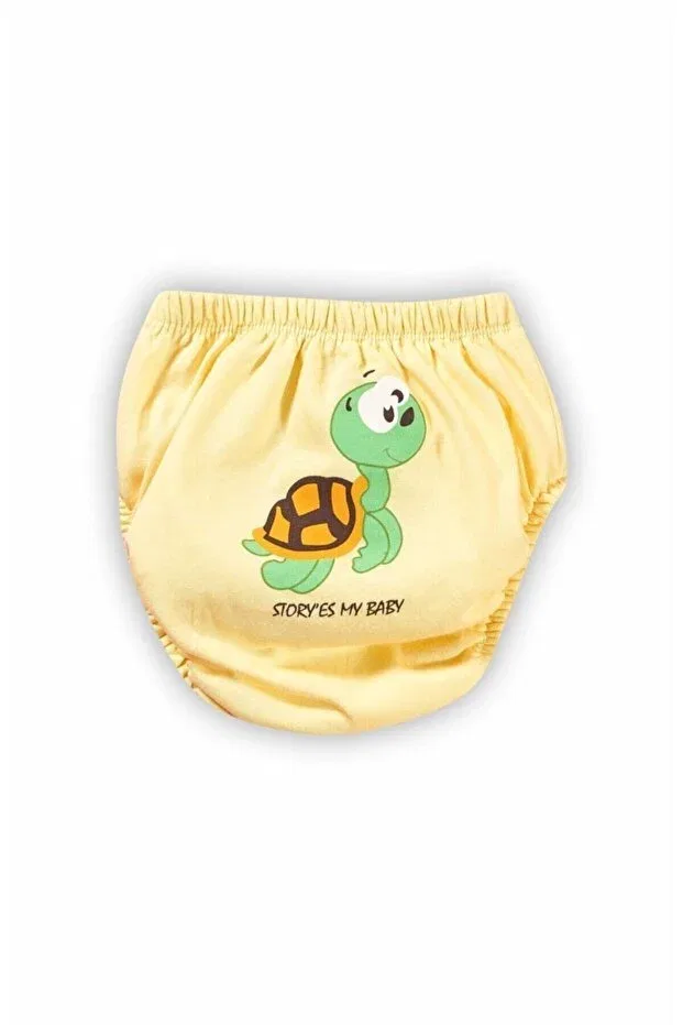 Детские трусы для девочек без швов Cotton combination 3-piece leak proof training pants Bonbonetti Chocolate Baby&Kids, Rose-Yellow-Pink — фото 3