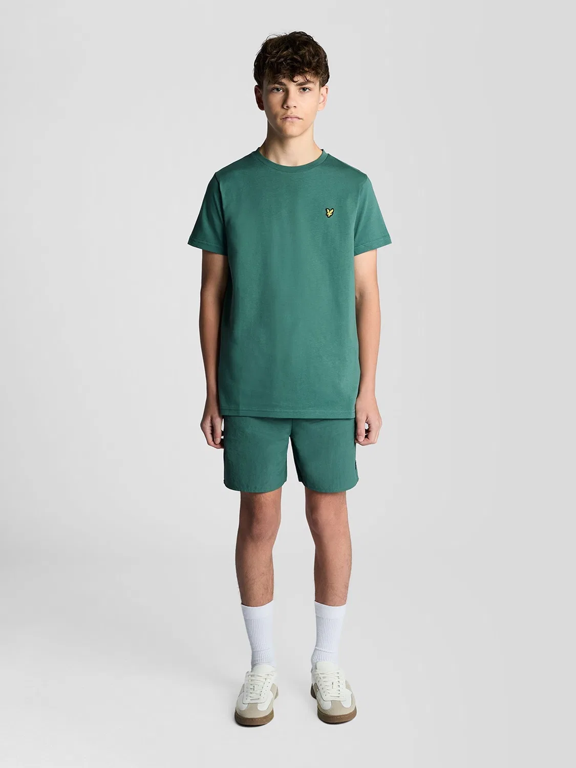 Футболка хлопковая Lyle & Scott, зеленый — фото 2