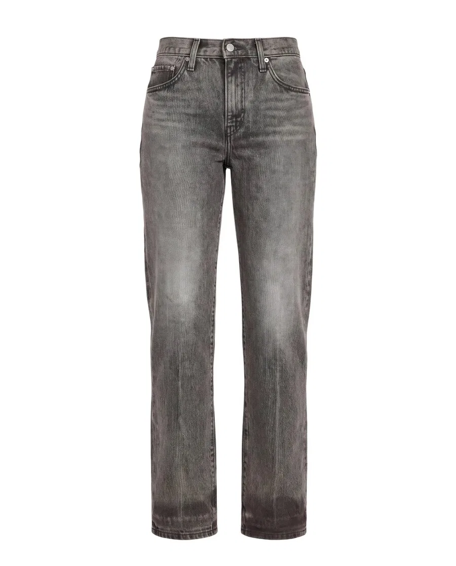 Джинсы LEVI'S Regular 'EASY DAD' серого цвета