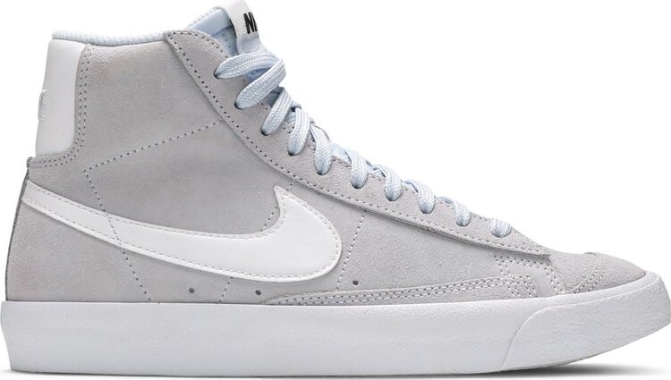 

Кроссовки Nike Blazer Mid '77 Suede GS 'Football Grey', серый