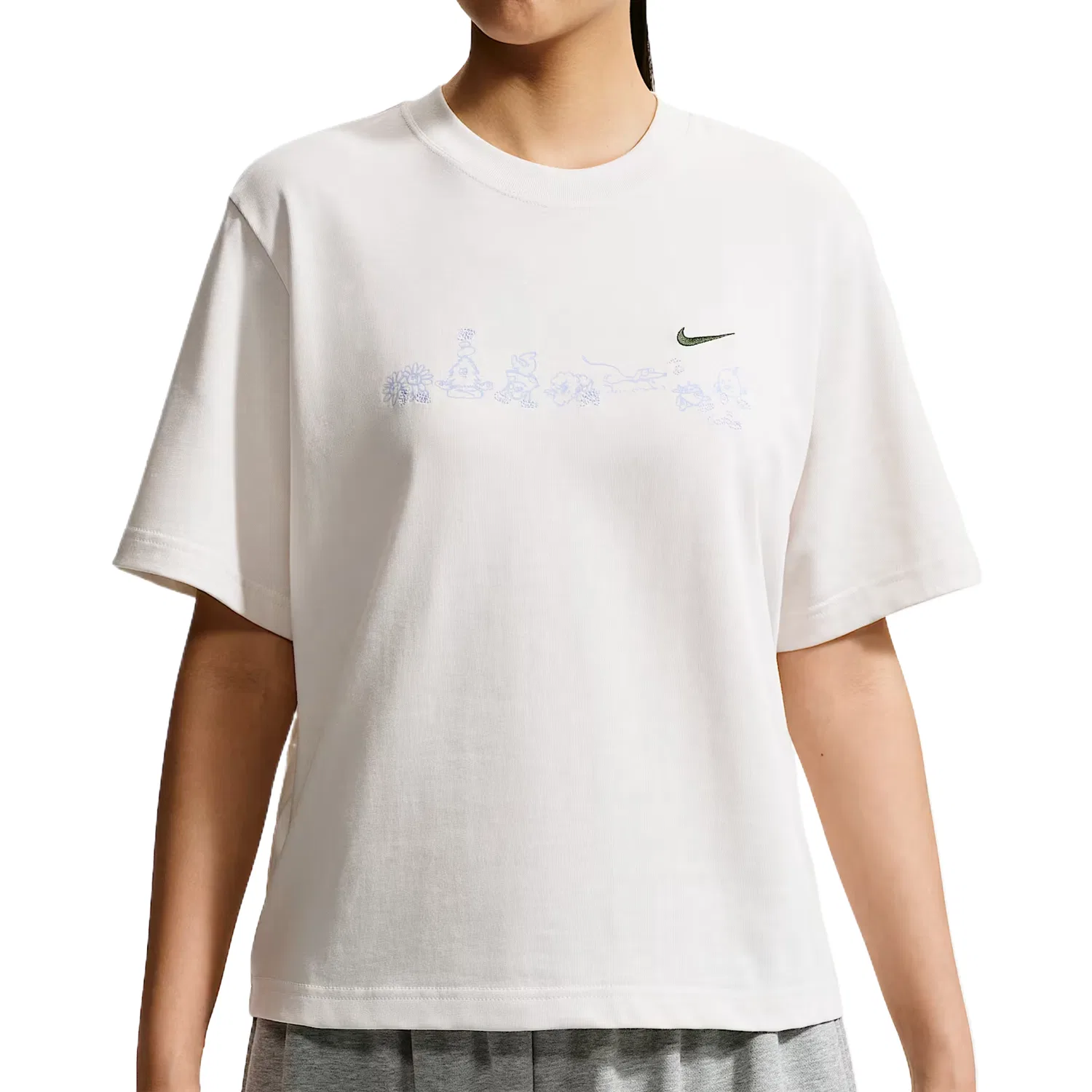 Футболка Sportswear Phantom, Nike, Phantom Gray White