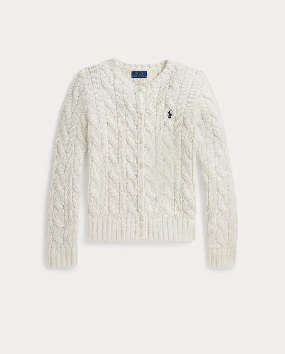 Детский кардиган для девочек с косами Polo Ralph Lauren, Crudo