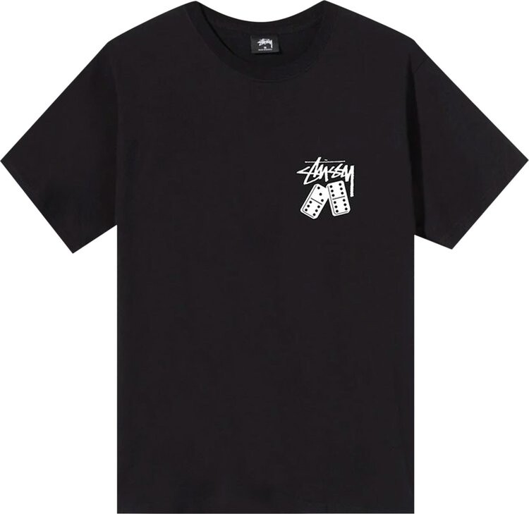 

Футболка Stussy Dominoes Tee 'Black', черный