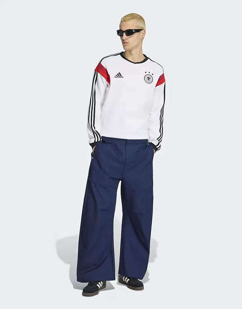 Свитшот Germany crew 2014 Adidas Performance, белый — фото 3