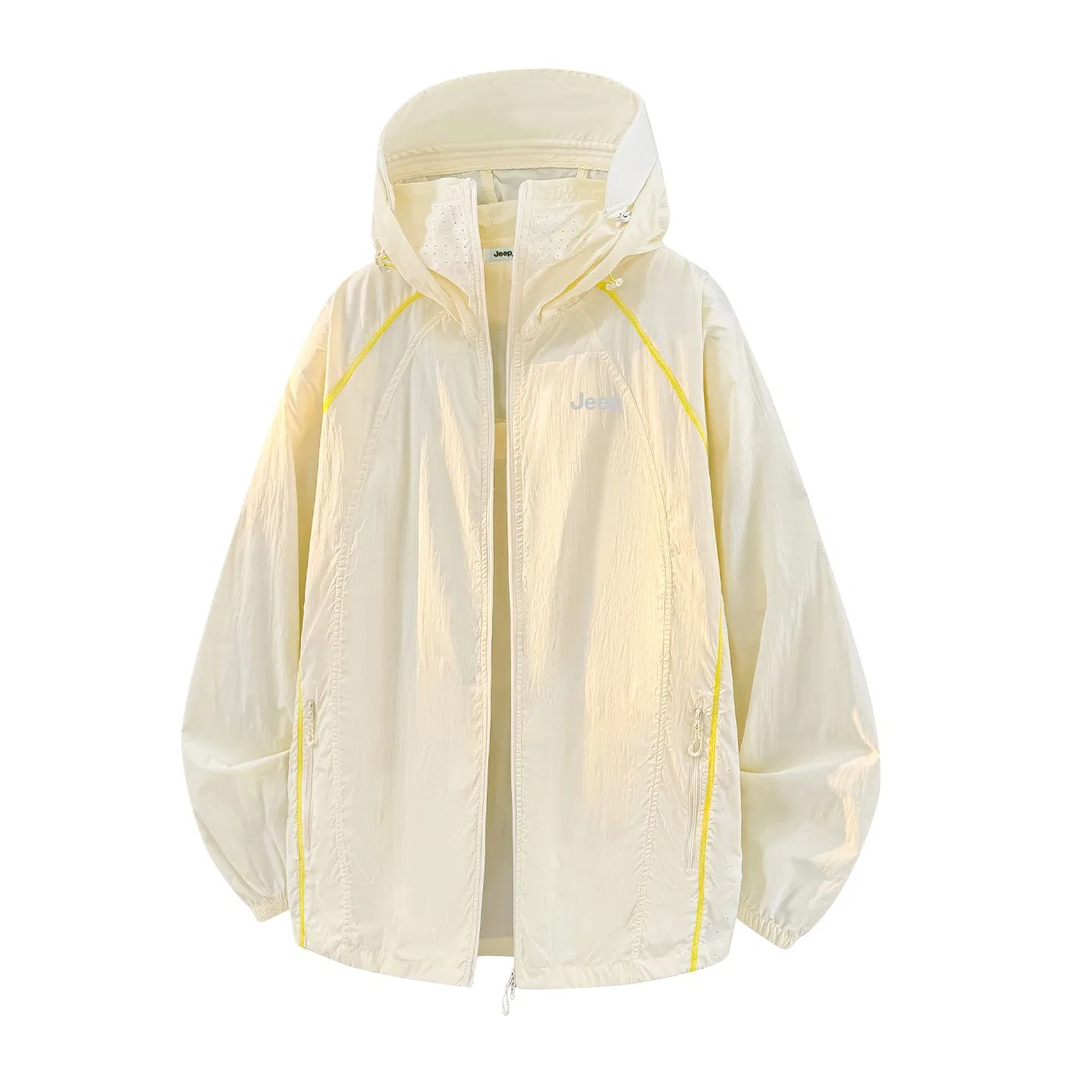 Детская ветровка с капюшоном от солнца Jeep, Creamy Apricot