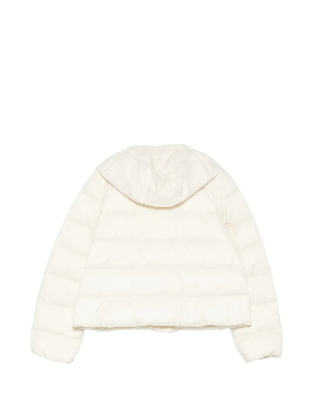 Куртка с капюшоном на подкладке Moncler Enfant, бежевый — фото 2