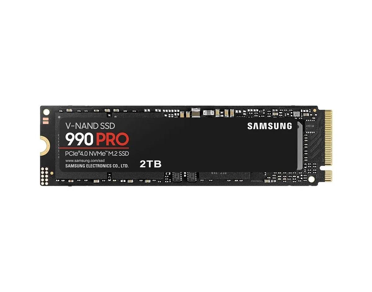 

Твердотельный накопитель Samsung 990 PRO, MZ-V9P2T0BW, 2Tб, M.2 NVMe