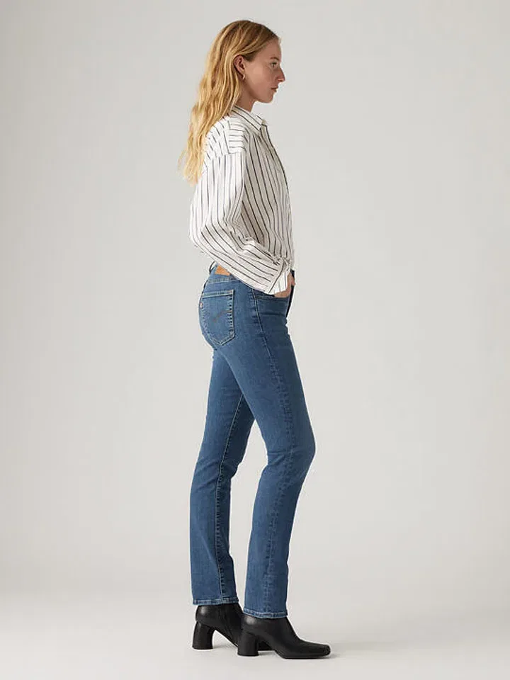 Женские джинсы slim fit 724 Levi's, Blue — фото 3