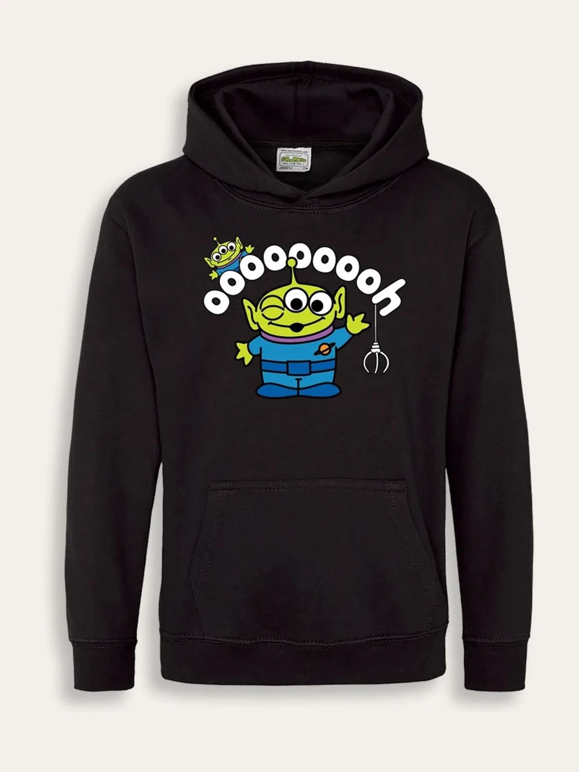 Худи Toy Story с графикой Alien Brand Threads, черный — фото 4