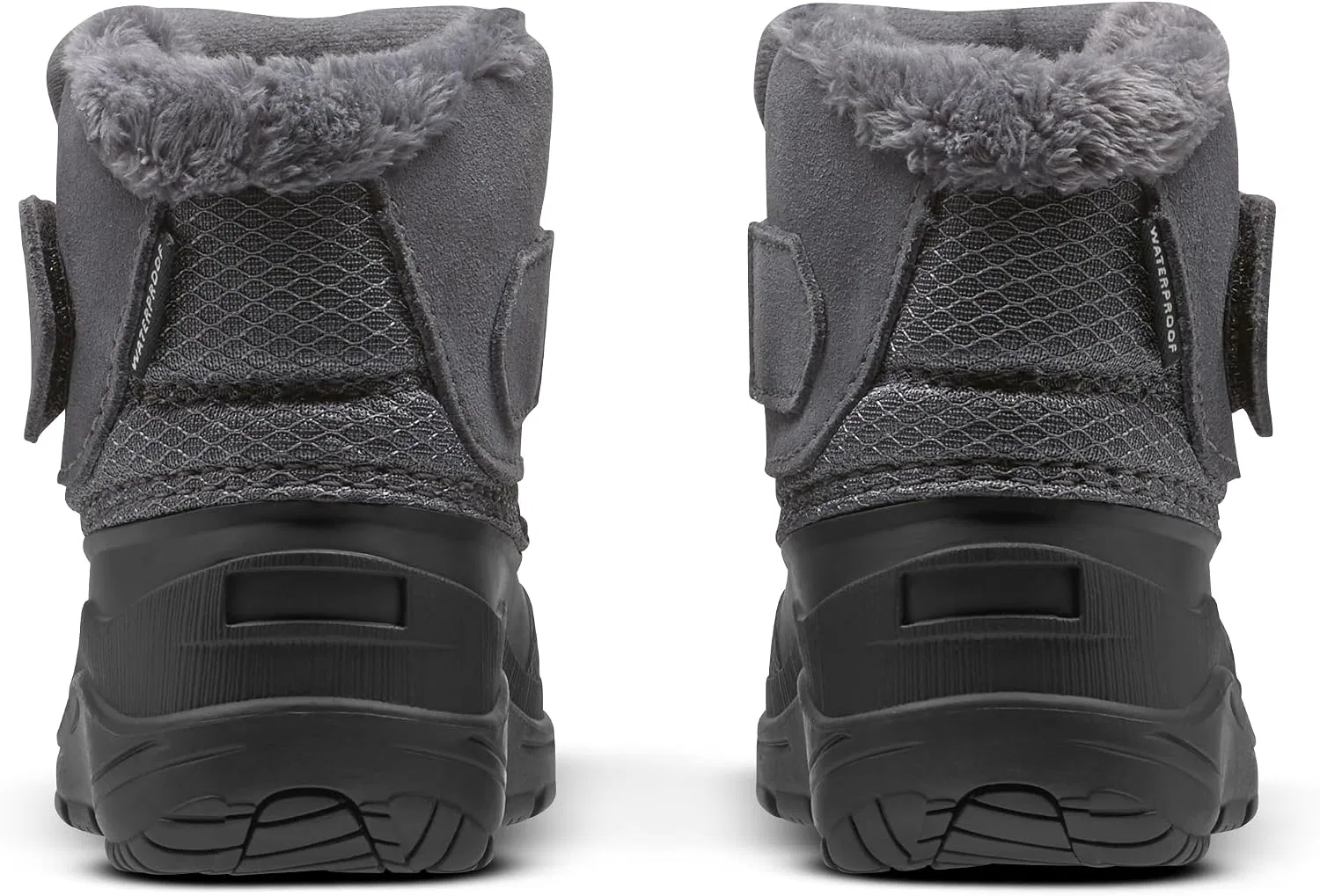 Детские снежные ботинки для девочек с утеплением Alpenglow II Insulated Snow Boot, Tnf Black/Zinc Grey — фото 2