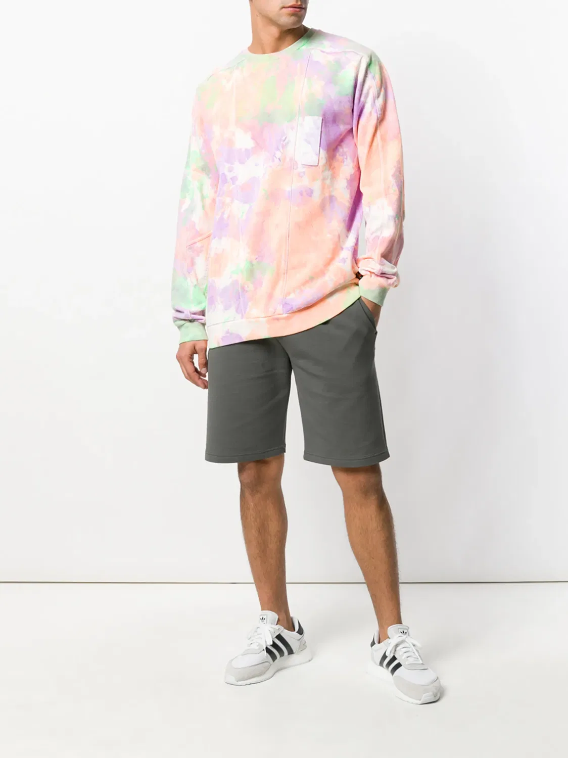 Свитшот HU Holi Adidas, многоцветный — фото 2