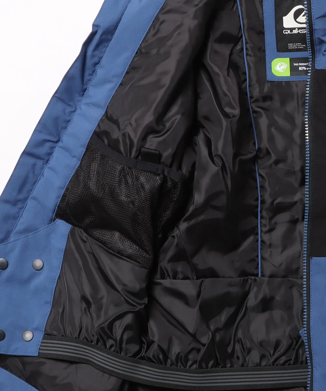 Детская горнолыжная куртка с капюшоном SIDE HIT SOLID YOUTH Quiksilver, Blue — фото 3
