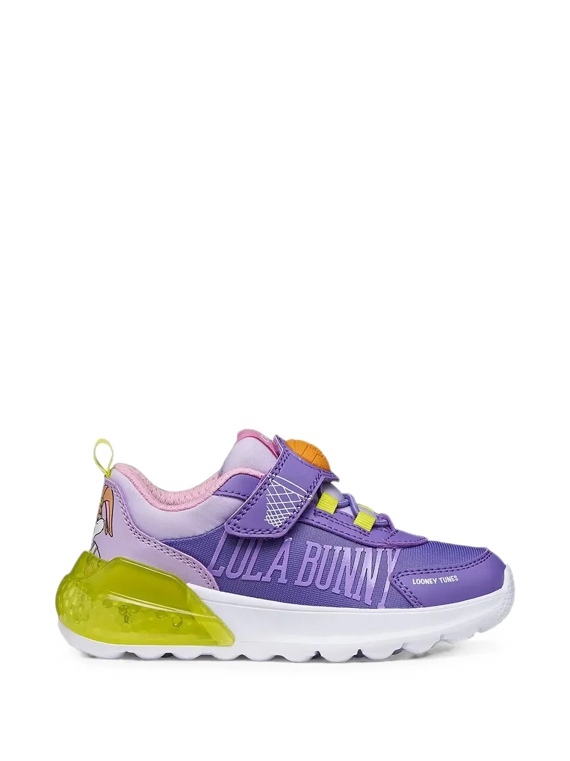 Кроссовки Activart Illuminus Lola Bunny из коллаборации с Lonney Tunes Geox Kids, фиолетовый — фото 2