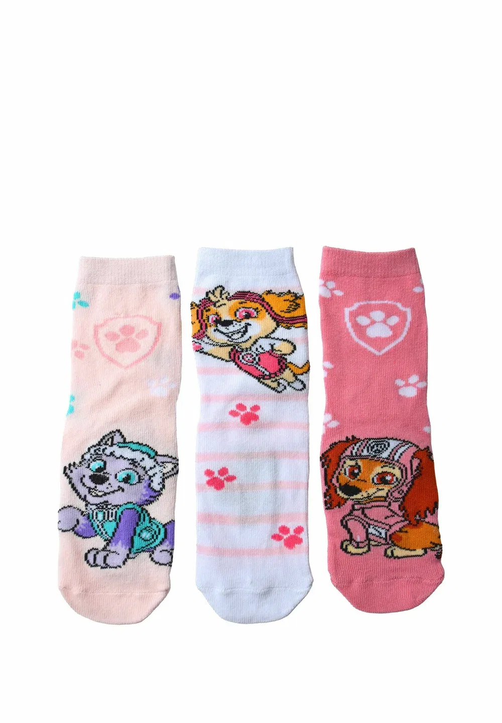 3Er pack socken söckchen skye, zuma everest - socks Paw Patrol, Mehrfarbig — фото 3
