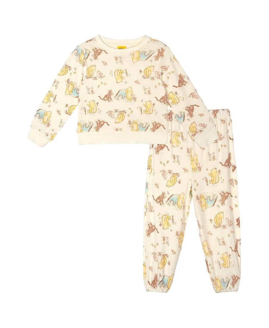 Комплект из свитшота и джоггеров Winnie the Pooh, Ivory Winnie The Pooh
