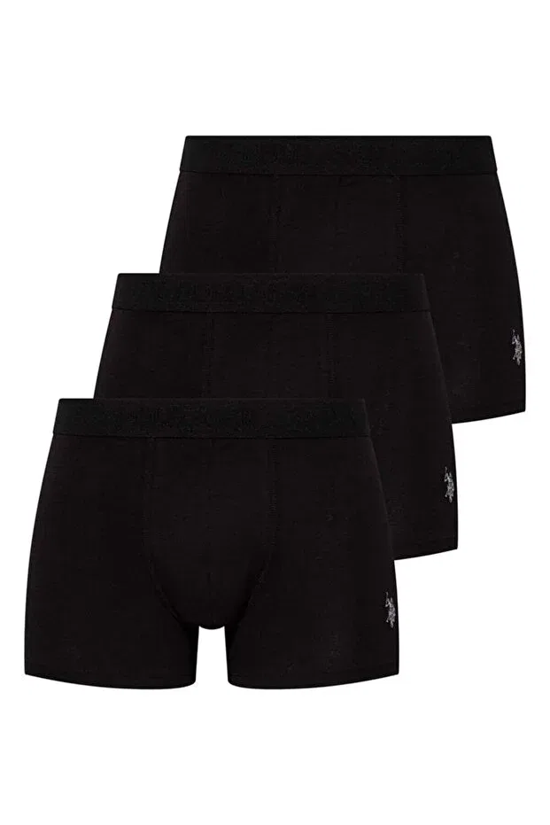 Мужские боксеры с принтом U.S. Polo Assn., Black