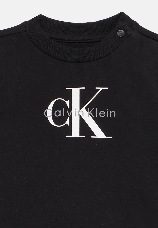 Комплект унисекс с монограммой - спортивные штаны Calvin Klein Jeans, черный — фото 4