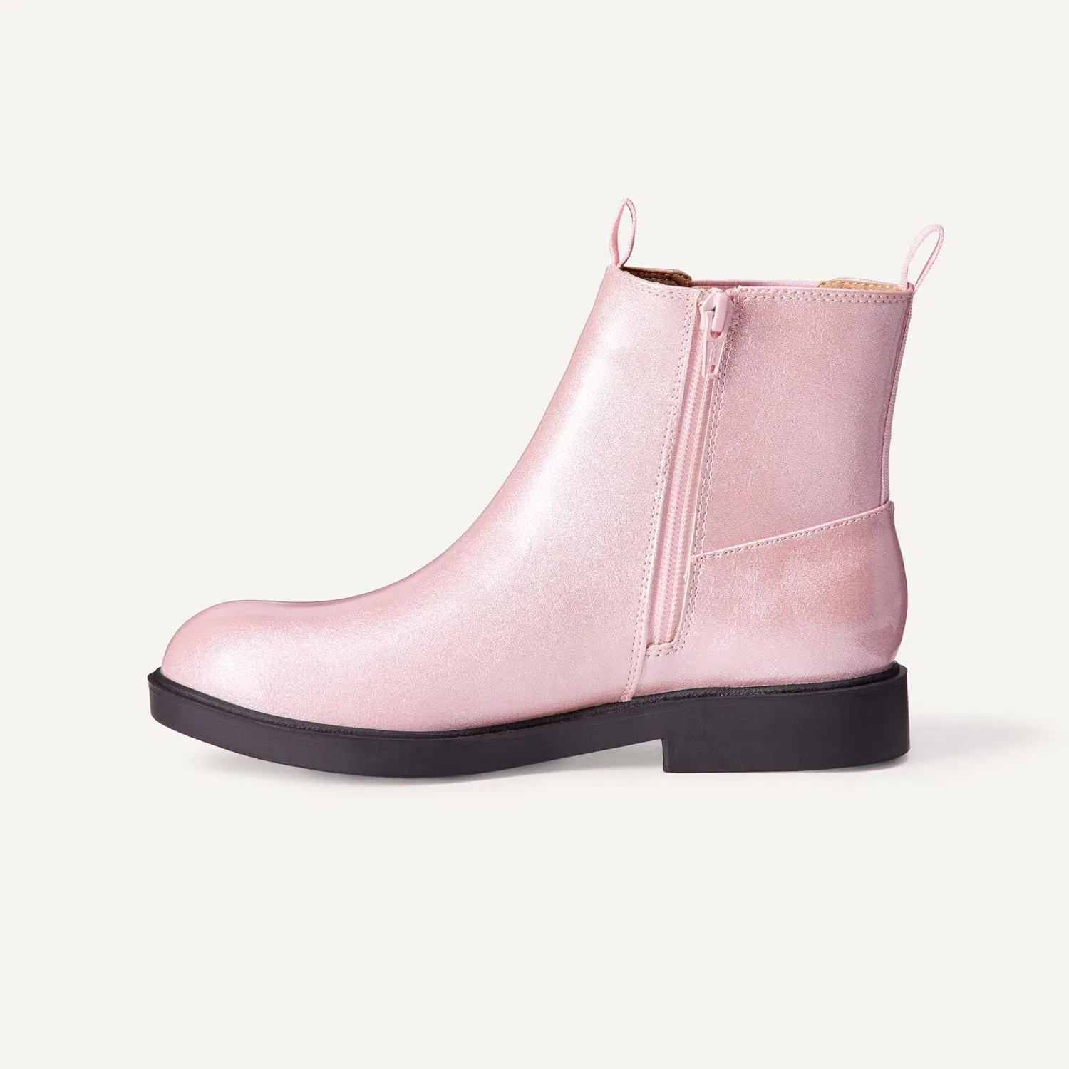 Детские ботинки-челси для девочек Amazon Essentials, Pink Glitter — фото 4