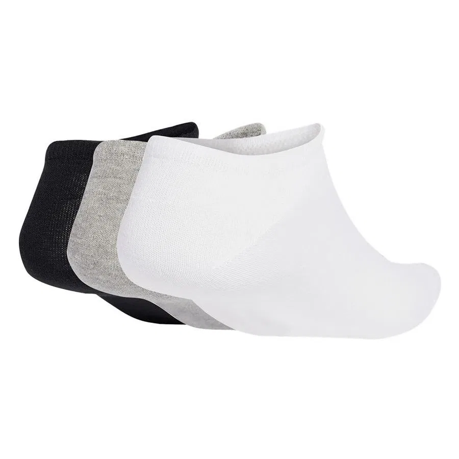 Комплект носков спортивных adidas LINER SOCKS 3P, Белый — фото 2