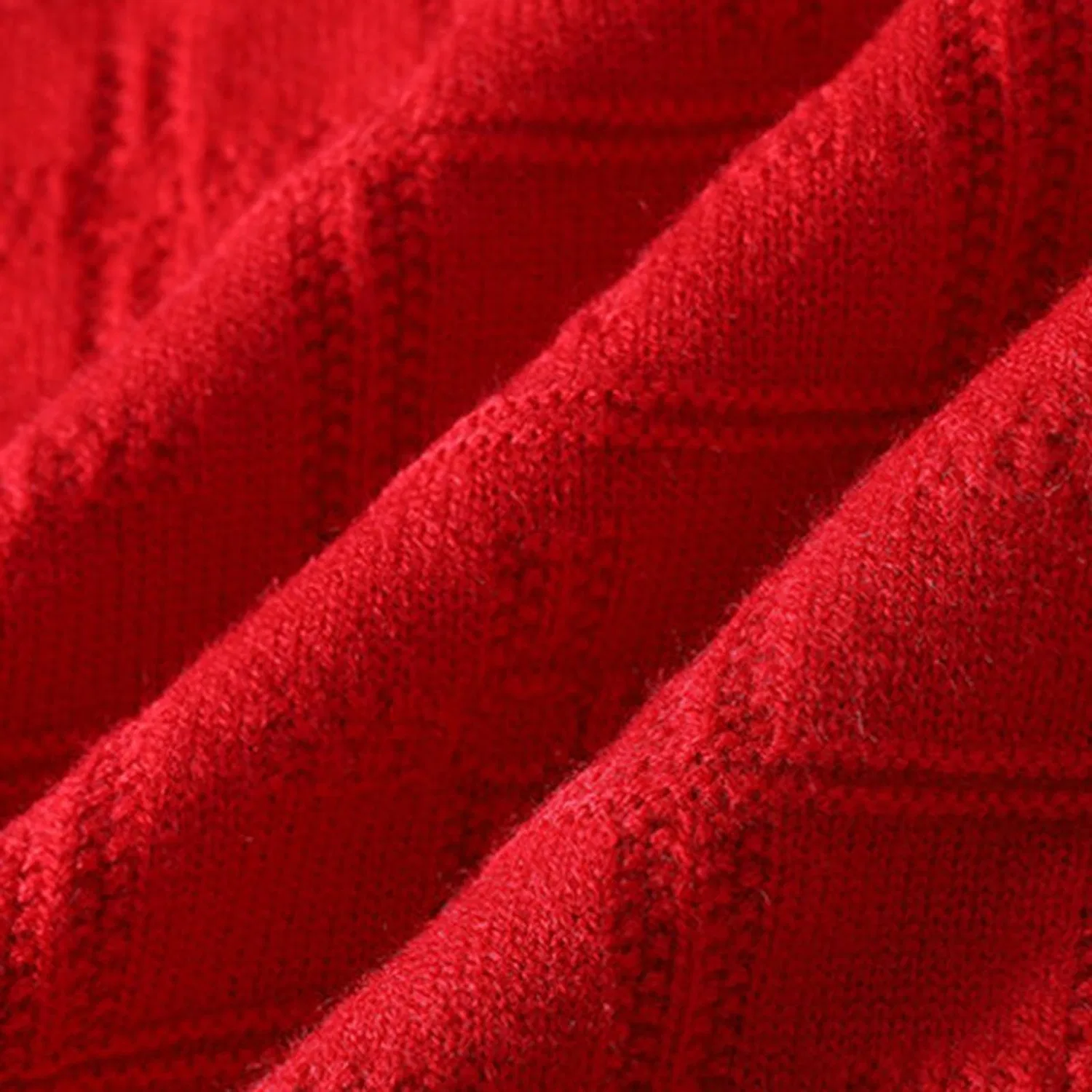 Мужской свитер с жаккардовым узором Retro Jacquard Knit, 2-rosso — фото 2