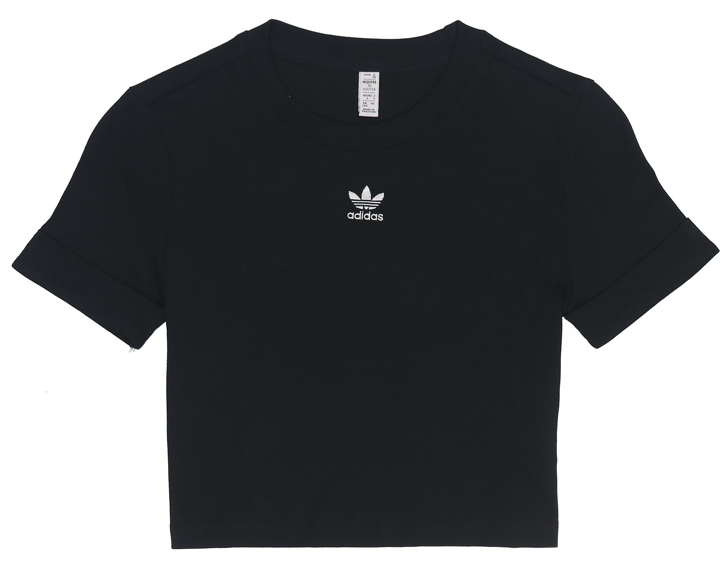 

Женский укороченный топ Adidas Originals, цвет Black