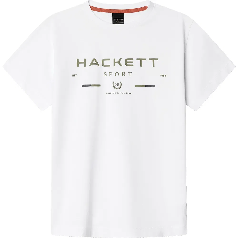 Детская футболка с коротким рукавом Hackett, White