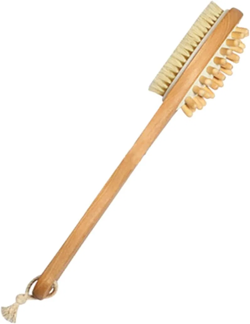 Щетка для тела Wooden Body Brush Healeved, Brown