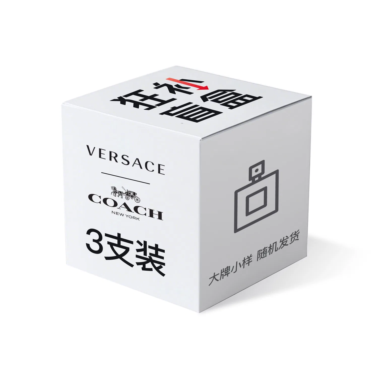 Набор мужских пробников парфюма VERSACE, Coach, Anna Sui, Montblanc