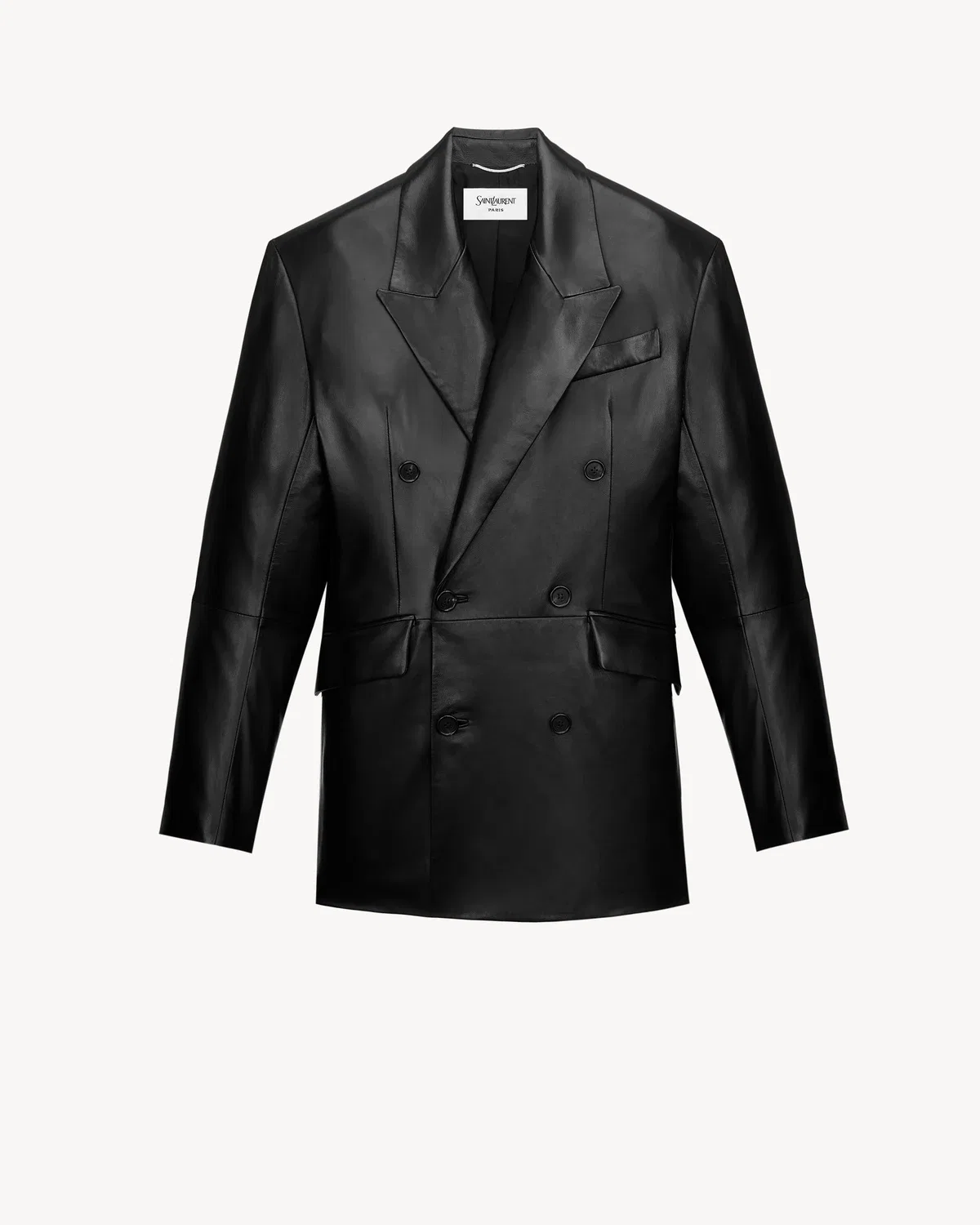 Куртка из овчины SAINT LAURENT, черный