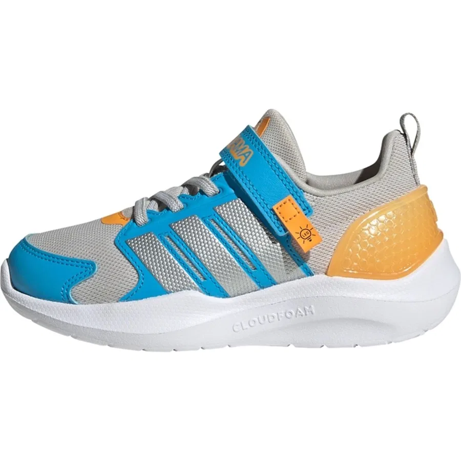 Детские кроссовки с LED-подсветкой Lightorama Runner adidas, Серый — фото 2