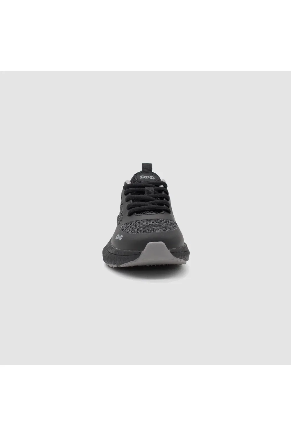 Детские кроссовки адаптивные на шнуровке Targa DrD Kids Footwear, черный/серый — фото 3