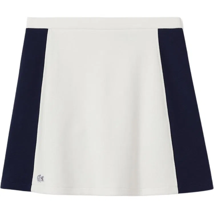 Юбка длинная LACOSTE A-силуэта, White