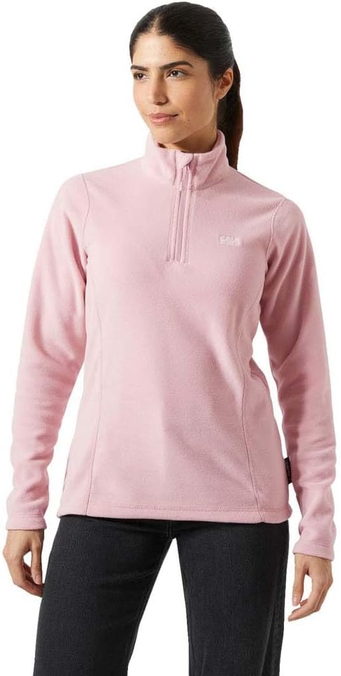 

Helly Hansen женская половинная молния флисовая толстовка Daybreaker, 057 Pink Salt