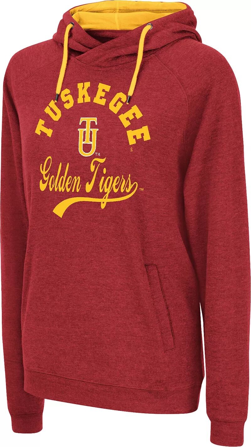 

Colosseum Женская толстовка Tuskegee Golden Tigers малиновая