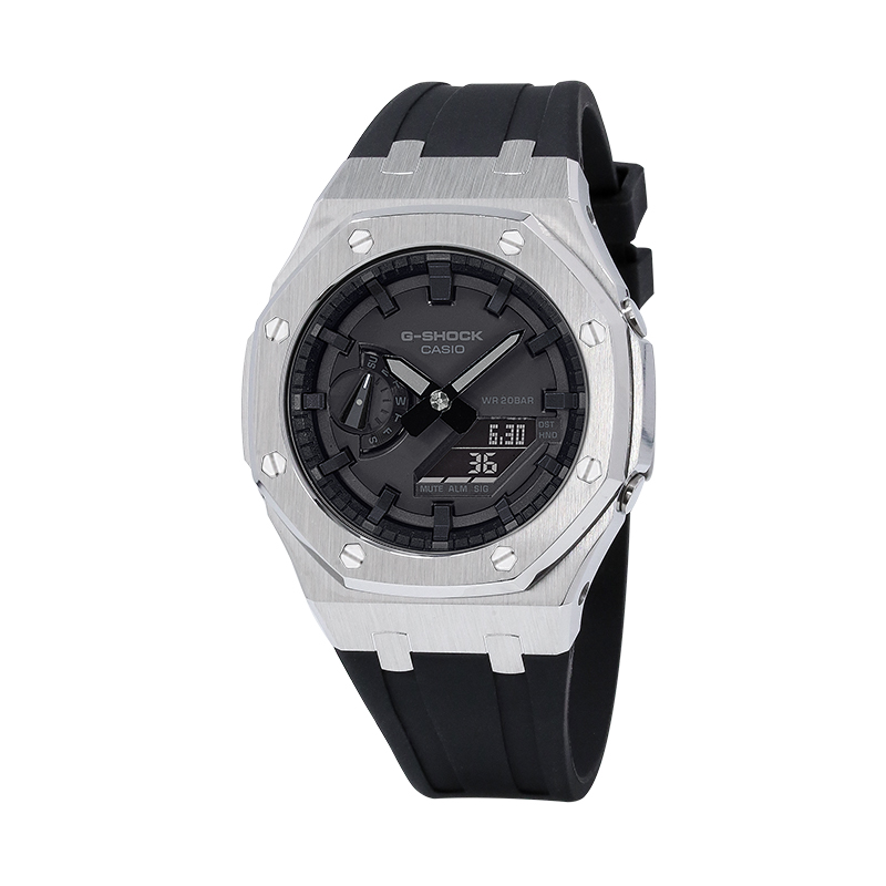 

CASIO Часы Unisex Liquid Crystal/Analog Dual Display Series Black Watch