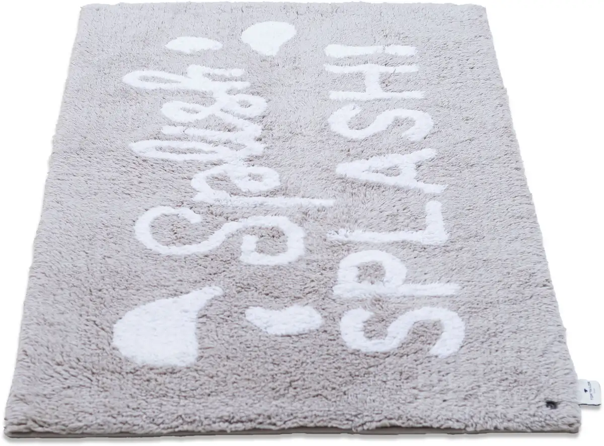 

Коврик для ванной TOM TAILOR HOME "Cotton Splash" прямоугольный (60х100 см), серый