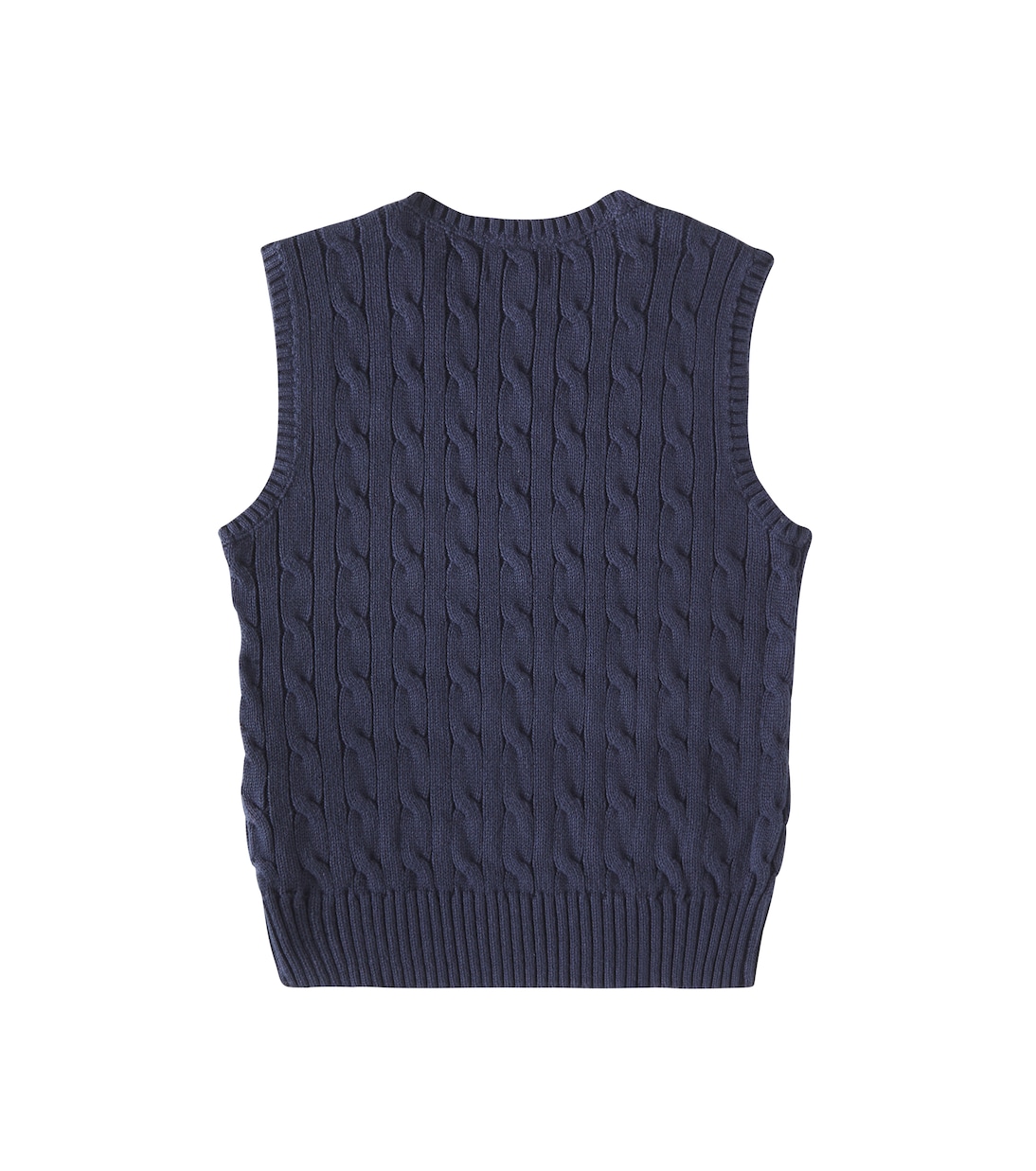 Хлопковый жилет Polo Ralph Lauren Kids, Rl Navy/C3807 — фото 3