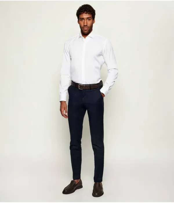 Футболка P-HANK-spread-C1-222 slim fit Boss, белый — фото 2