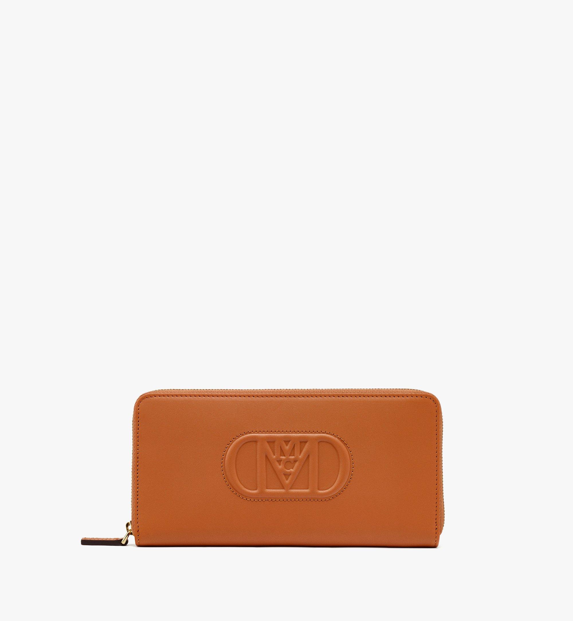 

Кошелек Mode Travia Zip Around из испанской кожи наппа MCM, коричневый