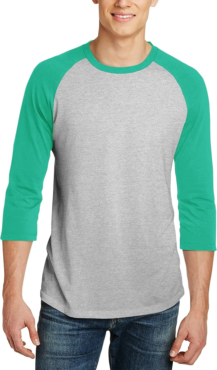 

Футболка Raglan 3/4 Sleeve для мужчин Hat and Beyond