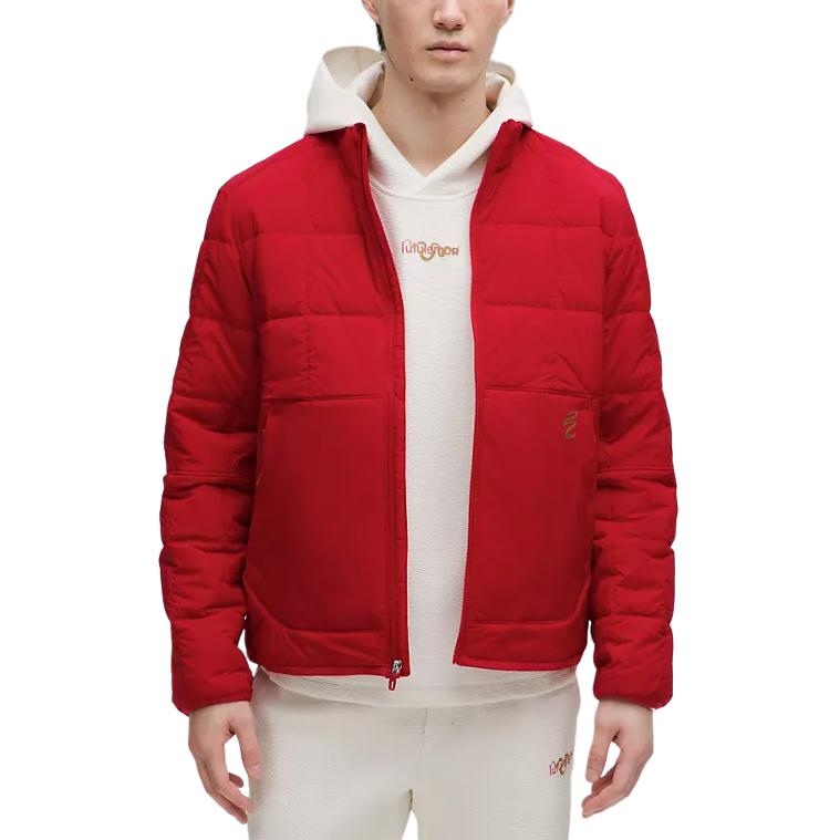 

Lululemon Мужская куртка для маршрута серии облегченная, Dark Red/Dark Red