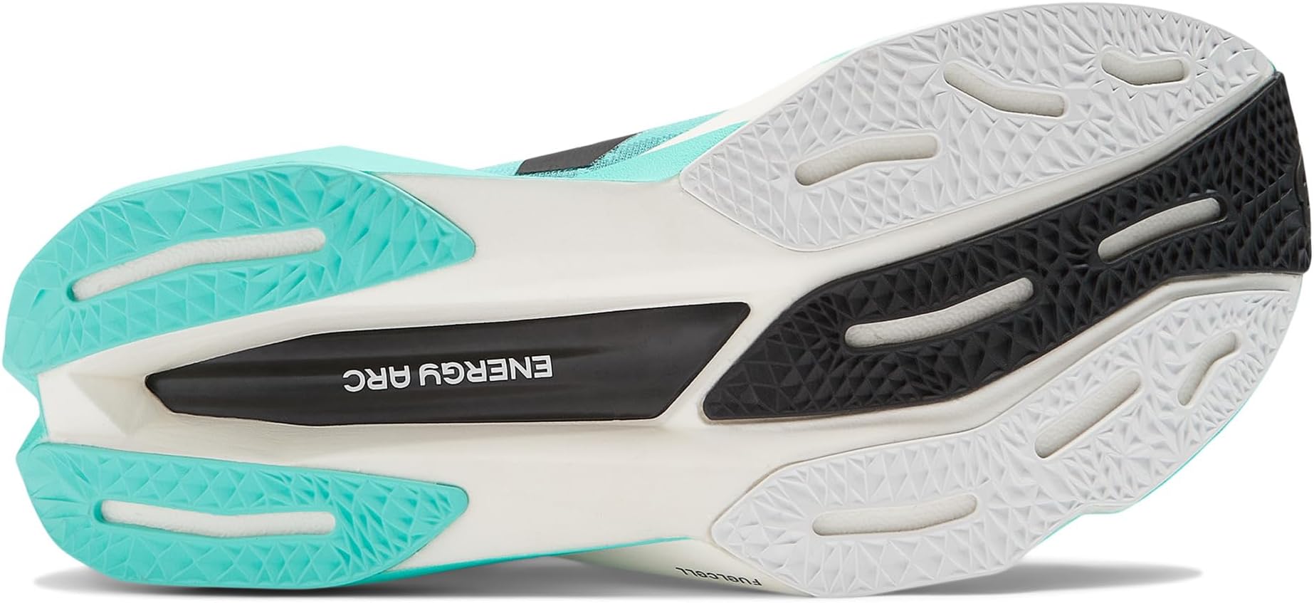 Кроссовки New Balance FuelCell SuperComp Elite v4, цвет Cyber Jade/White — фото 3