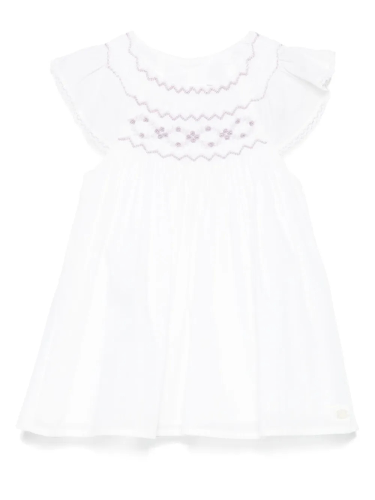 

Tartine Et Chocolat платье с вышивкой, белый